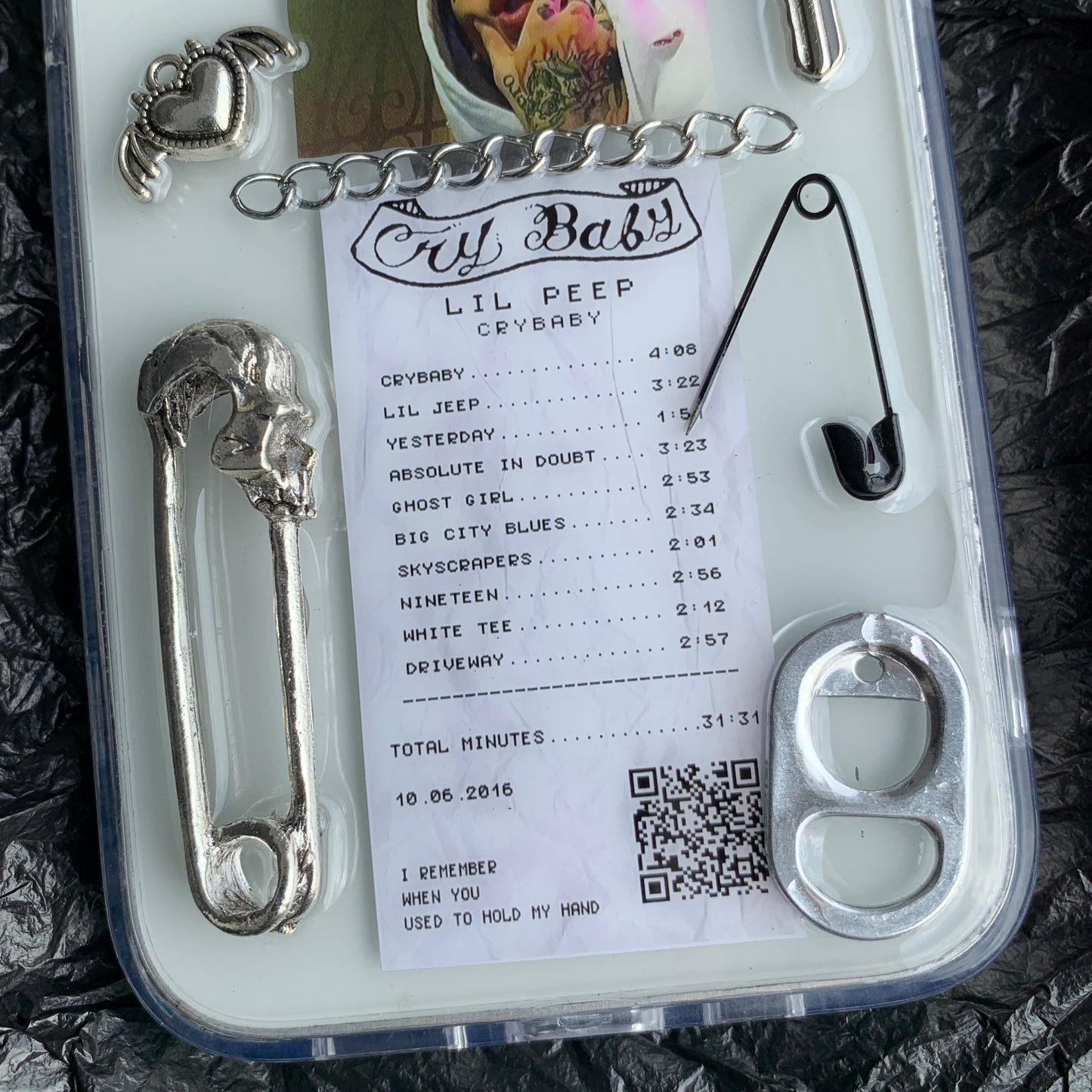 Lil Peep Crybaby Album Poster Cover