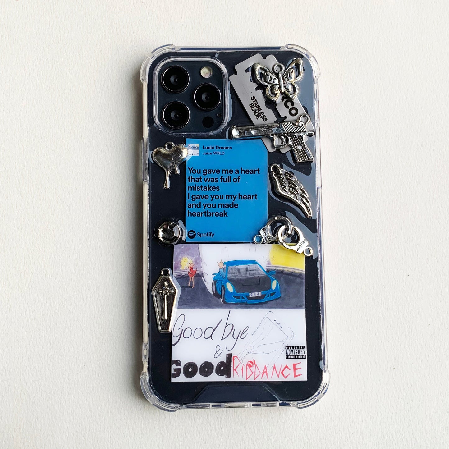 Juice WRLD Lyrics Cover - resinsgift