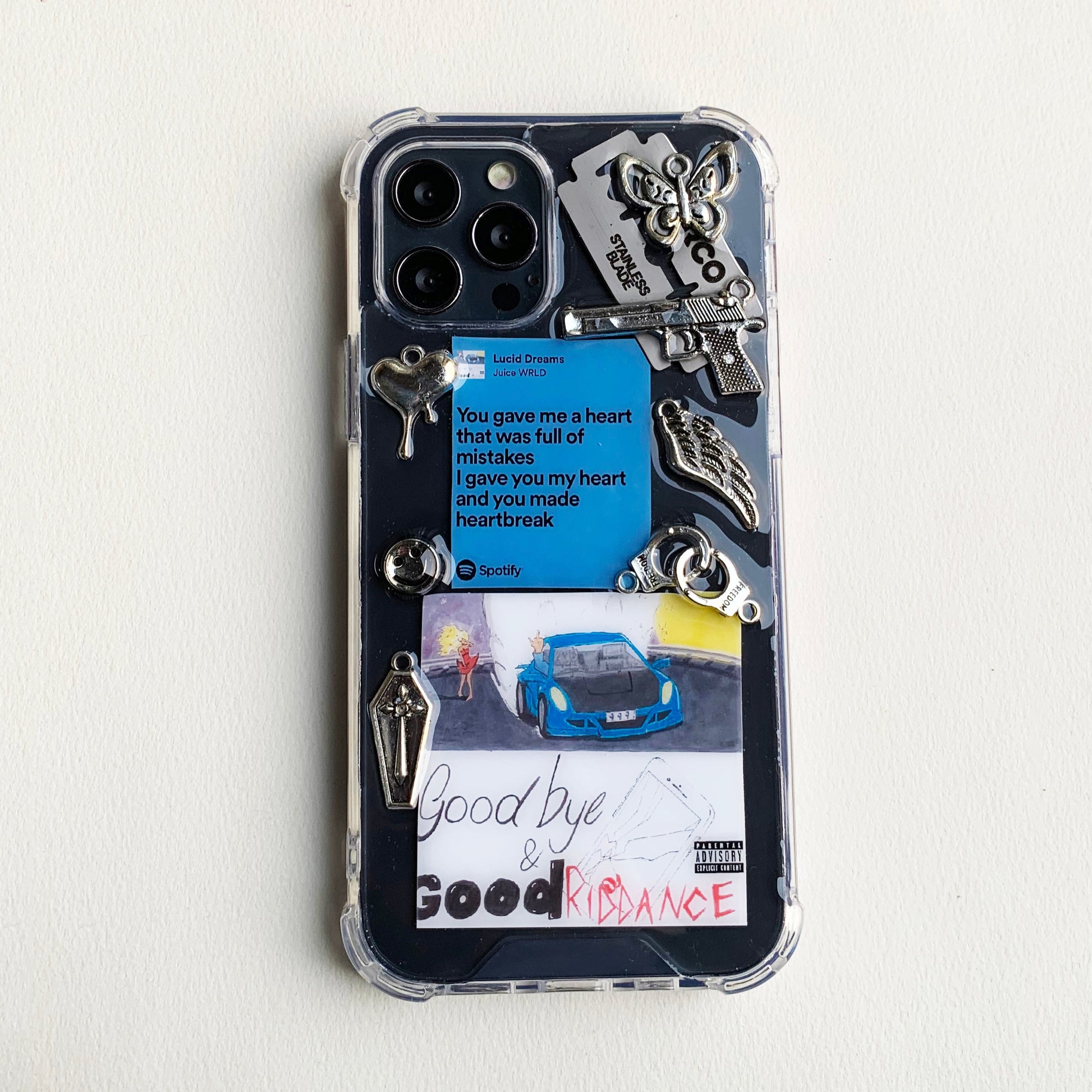 Juice WRLD Lyrics Cover - resinsgift