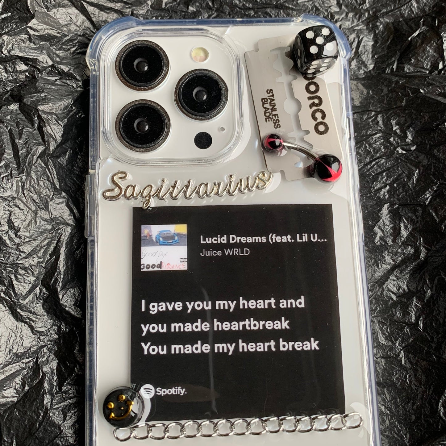 Juice WRLD Lyrics Style-2 - resinsgift