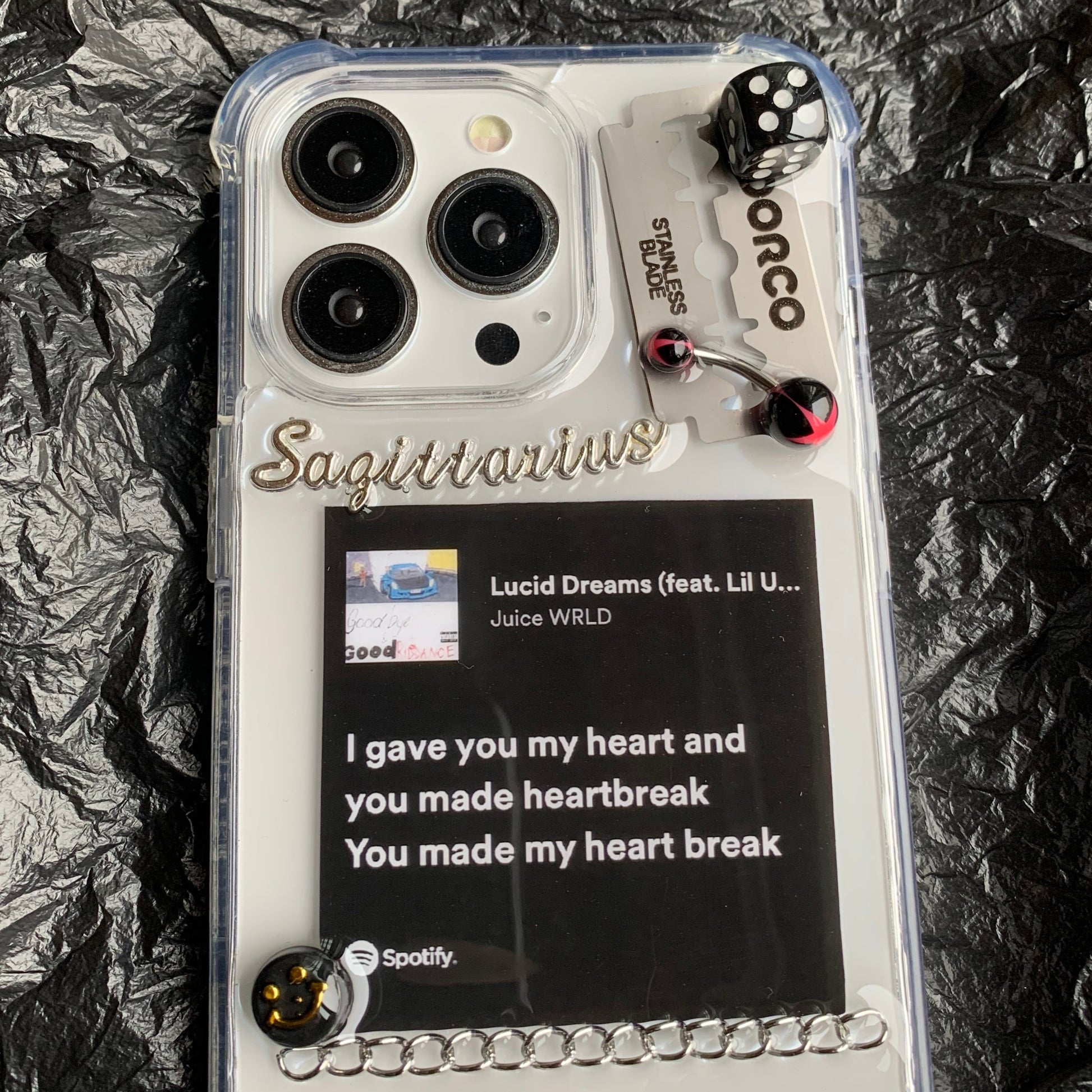 Juice WRLD Lyrics Style-2 - resinsgift