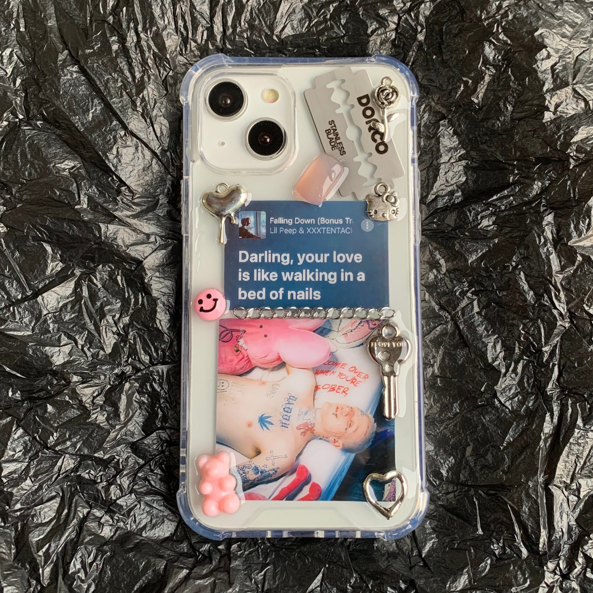 Lil Peep Lyrics Style-10 - resinsgift