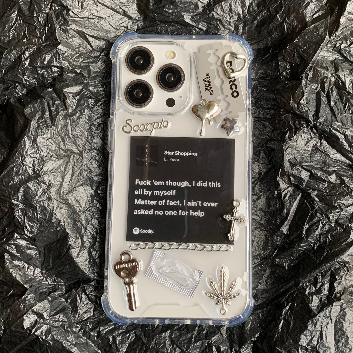 Lil Peep Lyrics Style-12 - resinsgift