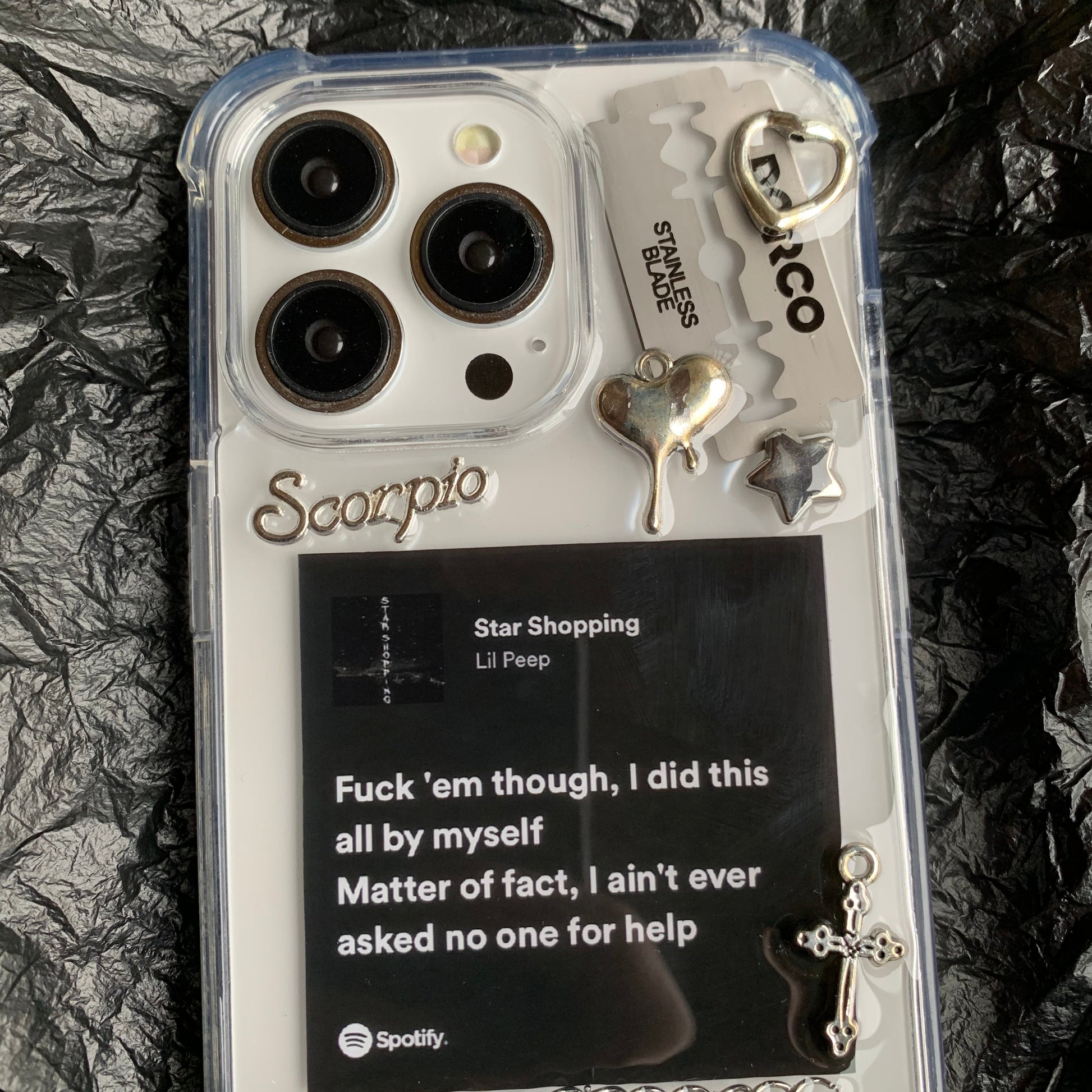 Lil Peep Lyrics Style-12 - resinsgift