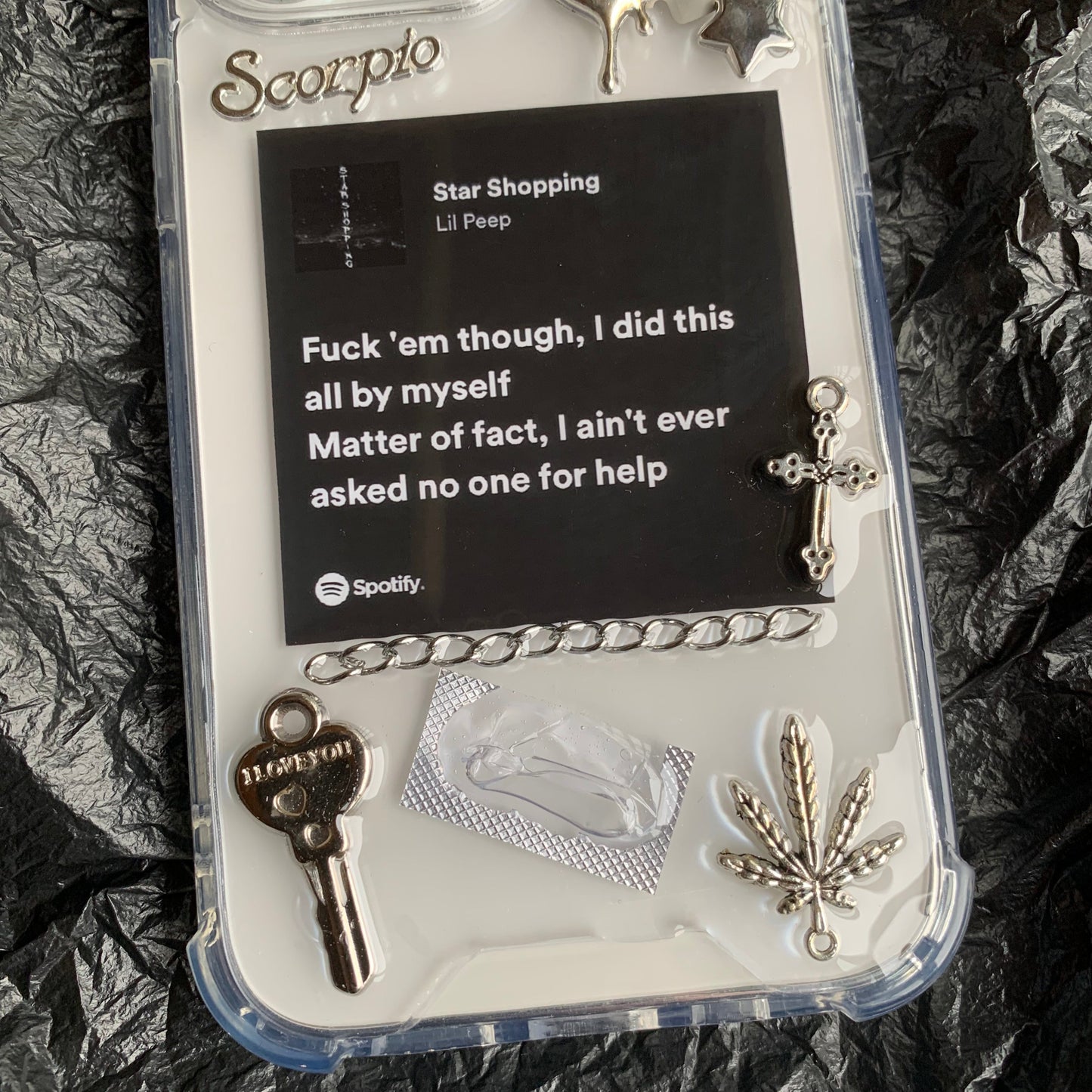 Lil Peep Lyrics Style-12 - resinsgift