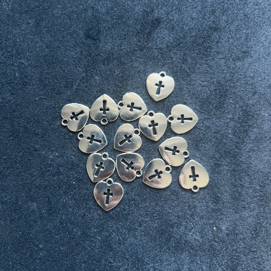 Hollow Heart Cross(Not for sale, only for display)