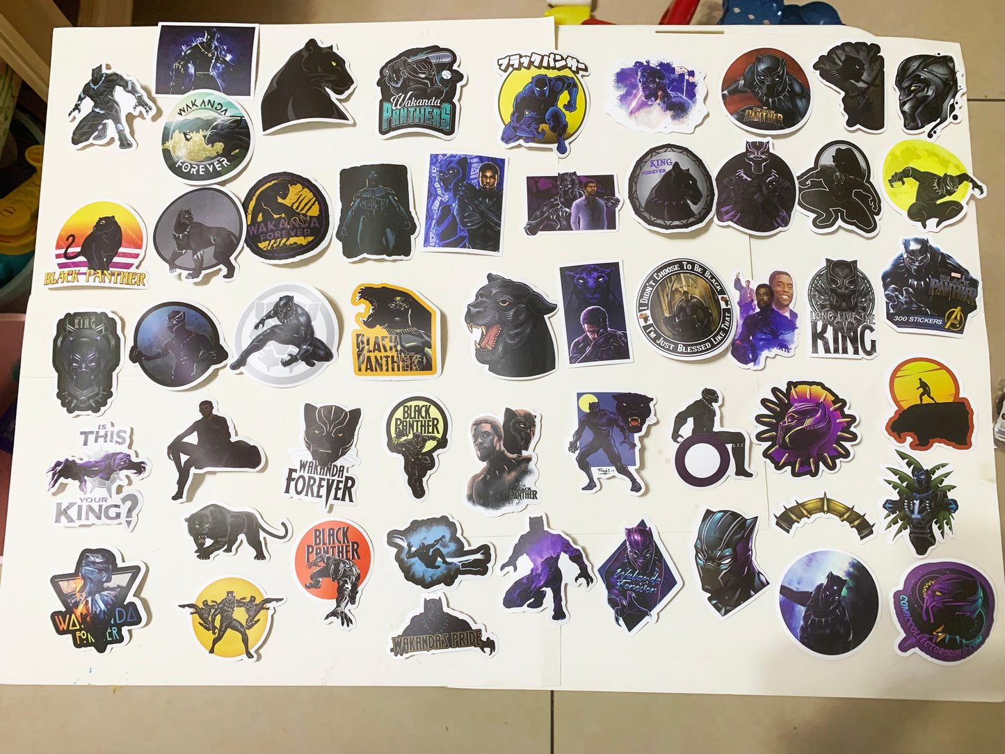 Wakanda Stickers - resinsgift