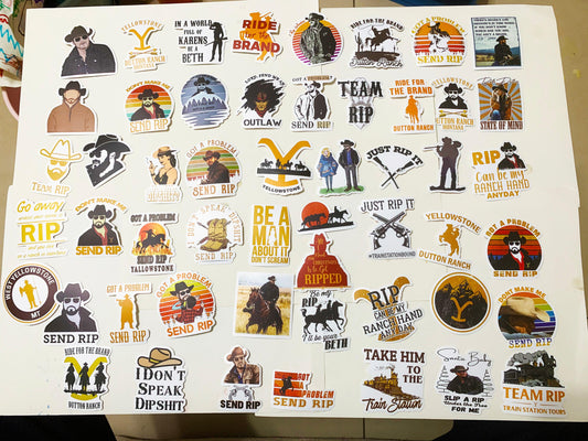 Yellowstone Stickers